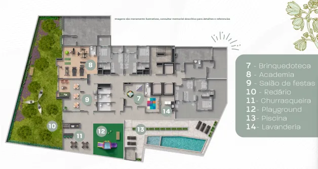Apartamento à venda com 26m², 1 quarto sem vaga - 11