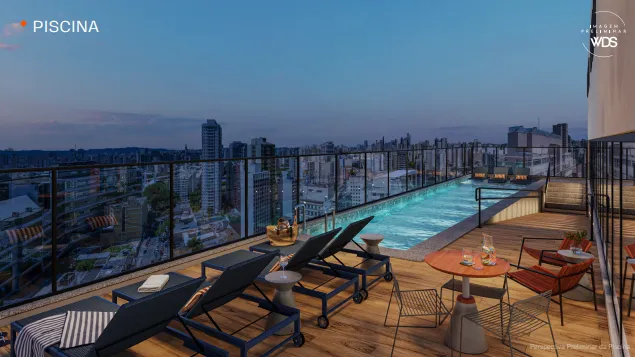 Studio à venda com 26m², 0 quartos com vaga - 0