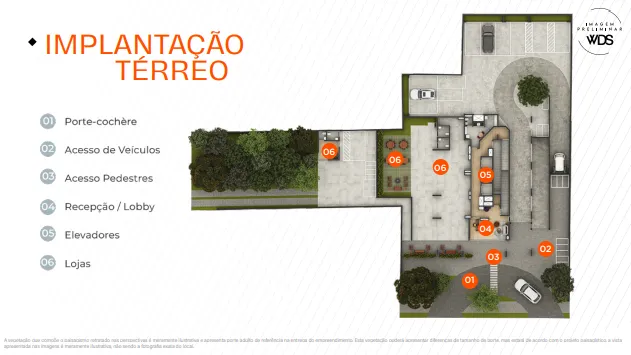 Studio à venda com 26m², 0 quartos com vaga - 9