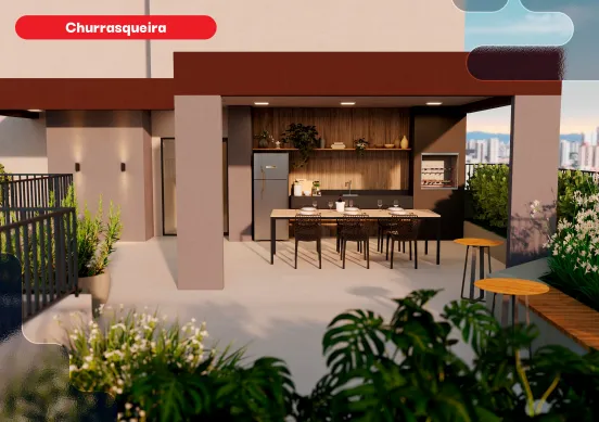 Apartamento à venda com 35m², 2 quartos sem vaga - 10