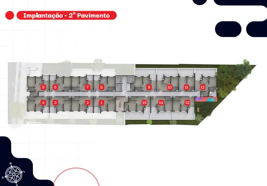 Apartamento à venda com 35m², 2 quartos sem vaga - 23