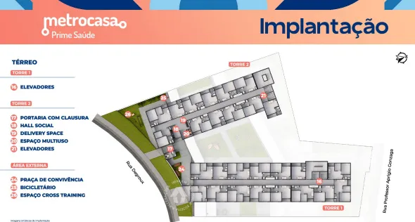 Apartamento à venda com 24m², 1 quarto sem vaga - 21