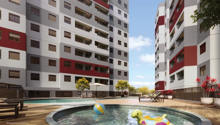 Apartamento à venda com 41m², 2 quartos sem vaga - 1