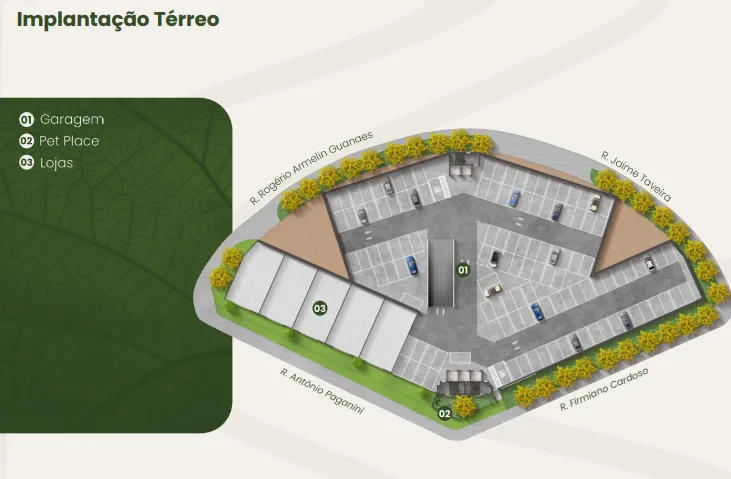 Apartamento à venda com 41m², 2 quartos sem vaga - 17