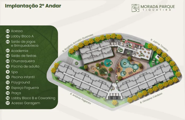 Apartamento à venda com 41m², 2 quartos sem vaga - 18