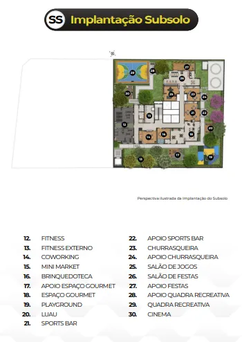 Apartamento à venda com 33m², 2 quartos sem vaga - 22