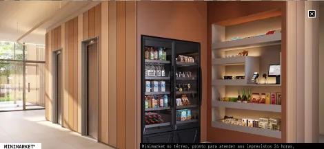 Apartamento à venda com 35m², 1 quarto sem vaga - 9