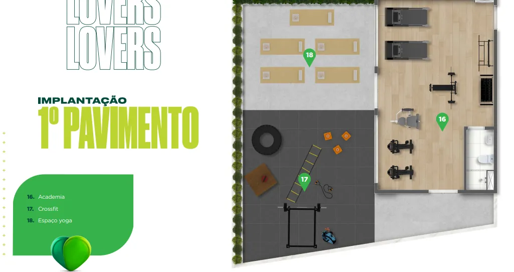 Studio à venda com 20m², 0 quartos sem vaga - 25