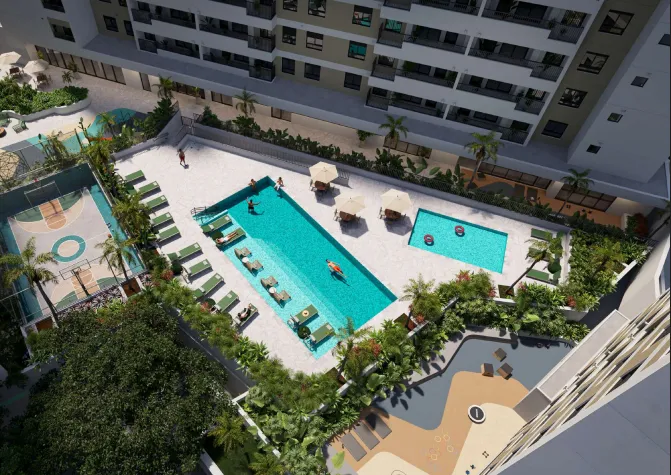 Apartamento à venda com 75m², 3 quartos com vaga - 1