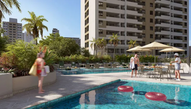 Apartamento à venda com 75m², 3 quartos com vaga - 2