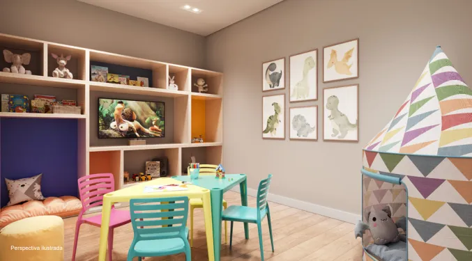 Apartamento à venda com 39m², 2 quartos sem vaga - 13