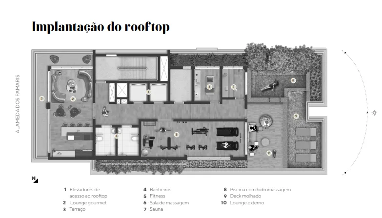Studio à venda com 25m², 0 quartos sem vaga - 9