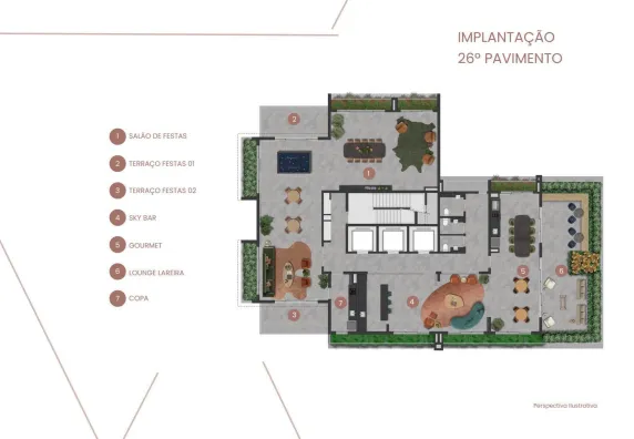 Apartamento à venda com 28m², 1 quarto sem vaga - 19