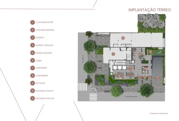 Apartamento à venda com 28m², 1 quarto sem vaga - 18