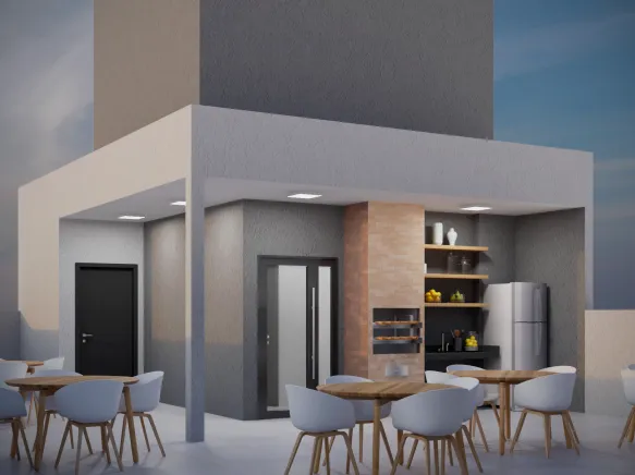 Apartamento à venda com 25m², 1 quarto sem vaga - 1