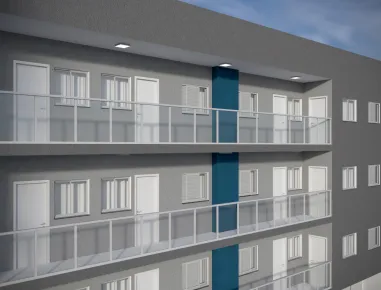 Apartamento à venda com 38m², 2 quartos com vaga - 1