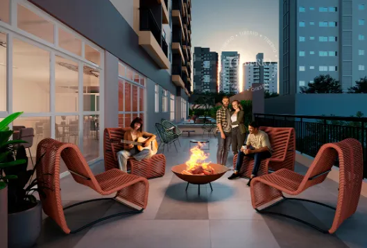 Studio à venda com 38m², 0 quartos com vaga - 14