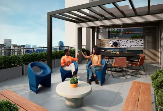 Studio à venda com 38m², 0 quartos com vaga - 15