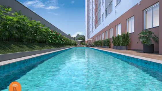 Apartamento à venda com 27m², 1 quarto sem vaga - 0