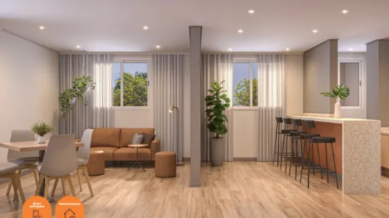 Apartamento à venda com 27m², 1 quarto sem vaga - 8