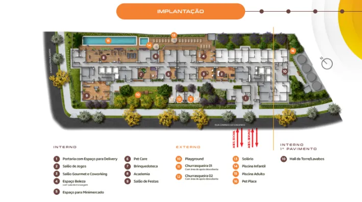 Apartamento à venda com 27m², 1 quarto sem vaga - 16