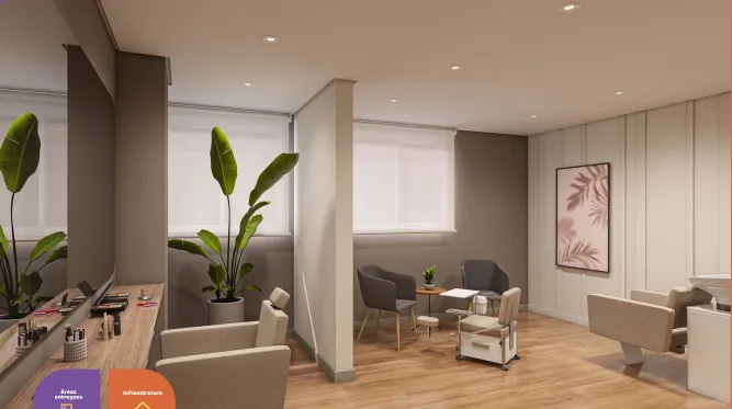 Apartamento à venda com 27m², 1 quarto sem vaga - 7