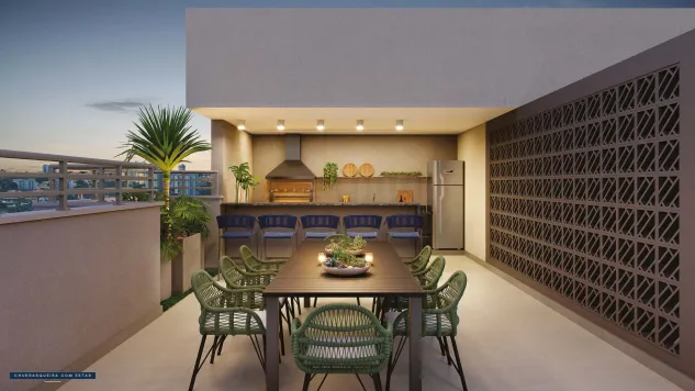 Apartamento à venda com 34m², 2 quartos sem vaga - 1