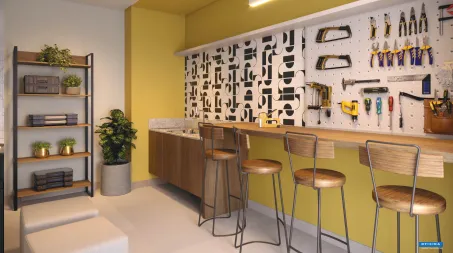 Apartamento à venda com 32m², 2 quartos com vaga - 13