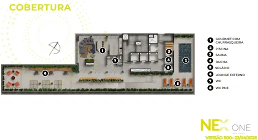 Studio à venda com 20m², 0 quartos sem vaga - 9