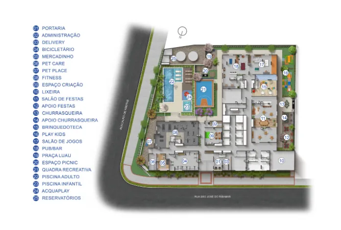 Apartamento à venda com 36m², 2 quartos sem vaga - 26