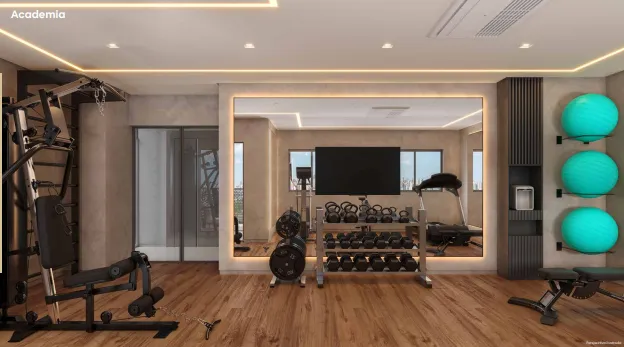 Studio à venda com 27m², 1 quarto sem vaga - 1
