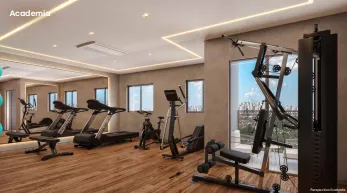 Studio à venda com 27m², 1 quarto sem vaga - 3