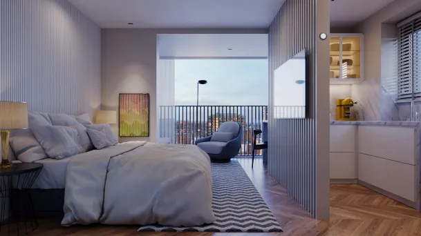 Apartamento à venda com 35m², 0 quartos sem vaga - 2