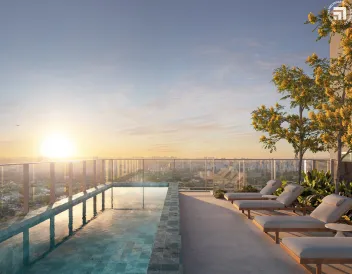 Apartamento à venda com 33m², 1 quarto sem vaga - 0