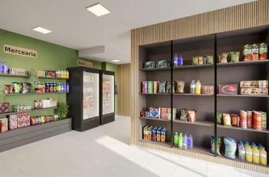 Apartamento à venda com 25m², 1 quarto sem vaga - 1