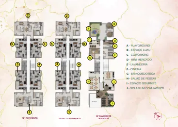 Apartamento à venda com 82m², 3 quartos sem vaga - 14