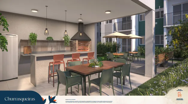Apartamento à venda com 37m², 2 quartos sem vaga - 1