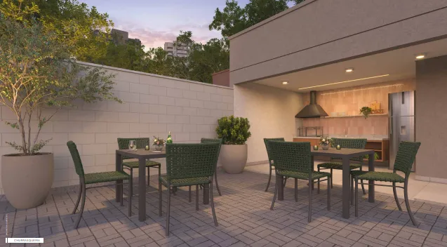 Apartamento à venda com 36m², 2 quartos sem vaga - 1