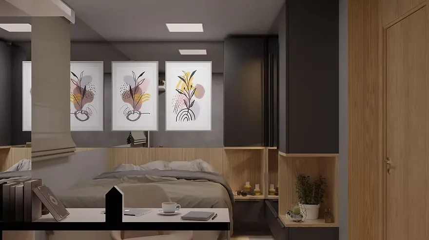 Studio à venda com 30m², 0 quartos sem vaga - 8