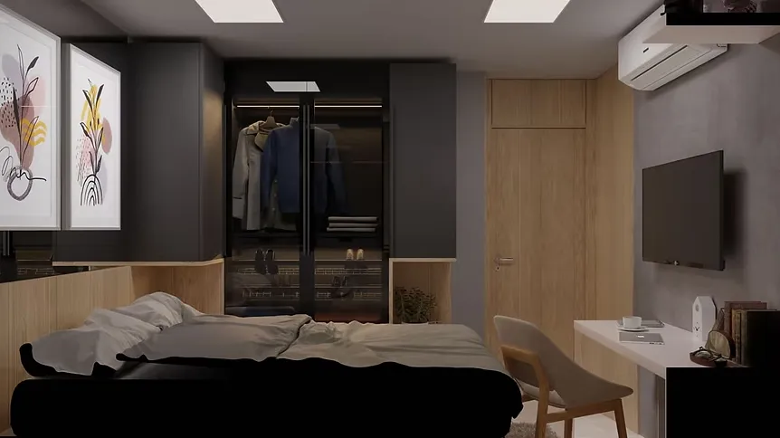 Studio à venda com 30m², 0 quartos sem vaga - 9