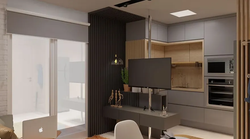 Studio à venda com 30m², 0 quartos sem vaga - 13