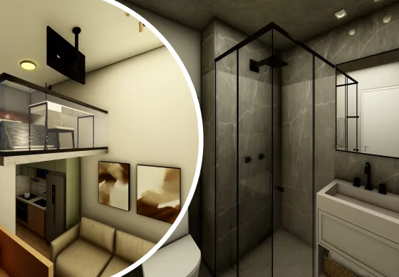 Apartamento à venda com 45m², 2 quartos com vaga - 1