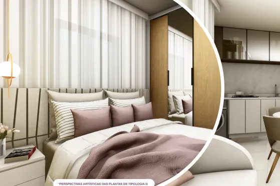 Apartamento à venda com 45m², 2 quartos com vaga - 2