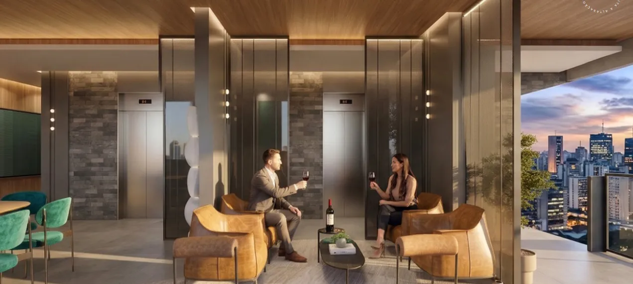 Studio à venda com 26m², 0 quartos sem vaga - 3