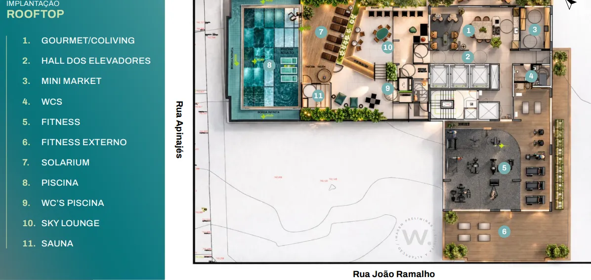 Studio à venda com 26m², 0 quartos sem vaga - 9