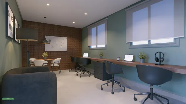 Apartamento à venda com 36m², 2 quartos sem vaga - 13
