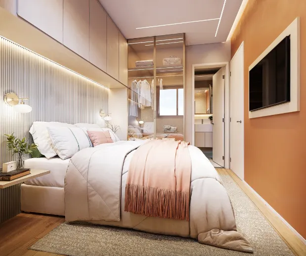 Apartamento à venda com 31m², 1 quarto sem vaga - 16