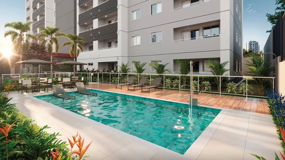 Apartamento à venda com 40m², 2 quartos sem vaga - 0