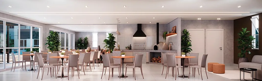 Apartamento à venda com 40m², 2 quartos sem vaga - 1