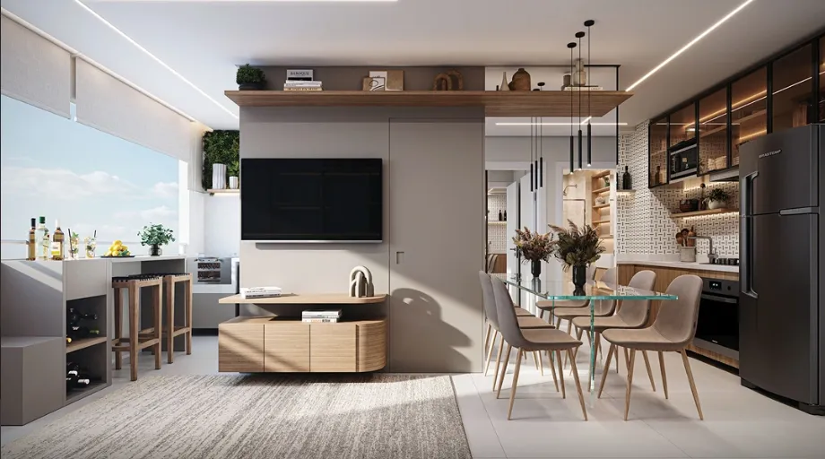 Apartamento à venda com 40m², 2 quartos sem vaga - 2